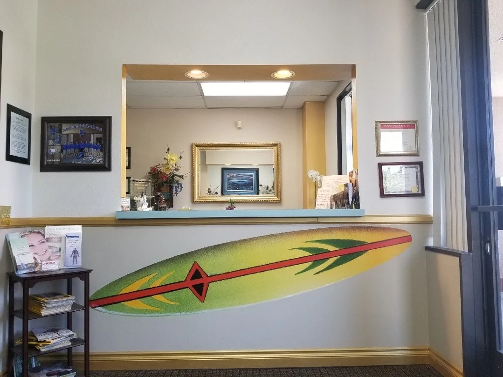 OC Premier Dentistry reception in Laguna Hills