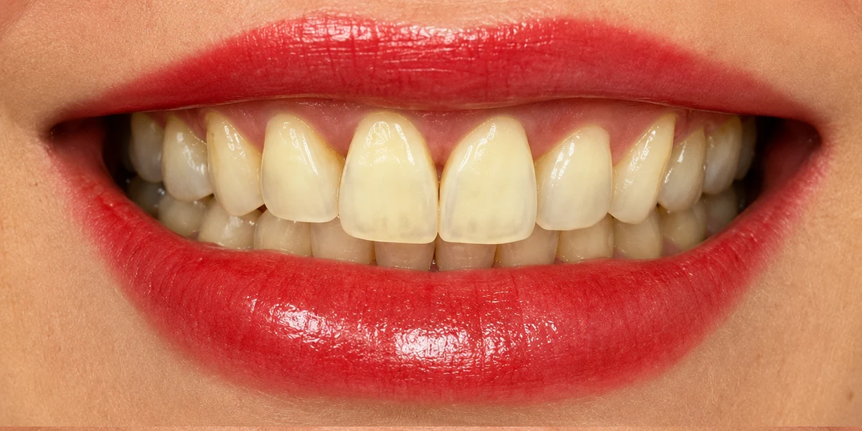 Before cosmetic bonding at OC Premier Dentistry in Laguna Hills, CA