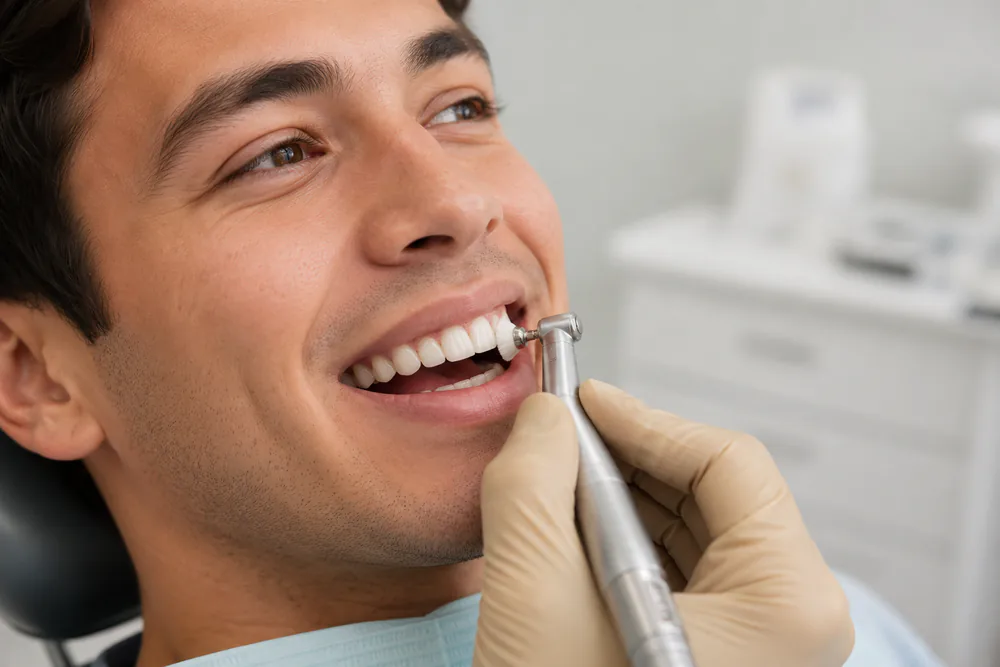 Professional dental cleaning